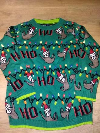 Vánoční svetr svítící se santy 104 next, 104