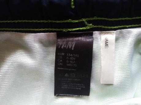 Šortky (plavky), h&m,134