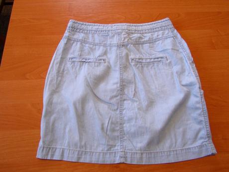 Dívčí džínová sukýnka vel 152-158, camaieu,158