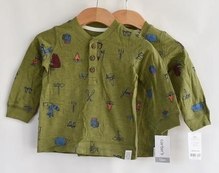 Trička vel. 12 m, carter's,80