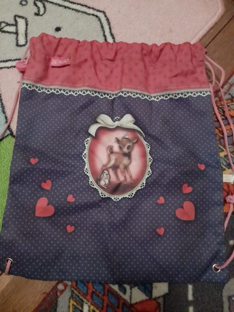 Vak školní na přezůvky pro holku krásný,