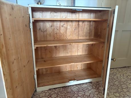 Skrin na potraviny - retro skrin na chalupu,
