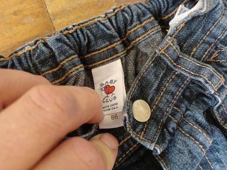 Džíny 86/92, baby club,86
