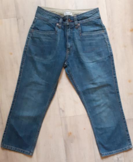 3/4 džínové kalhoty - vel. m / 40, m