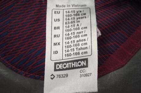 Dámská/dívčí přechodová bunda quechua s 36, quechua,s