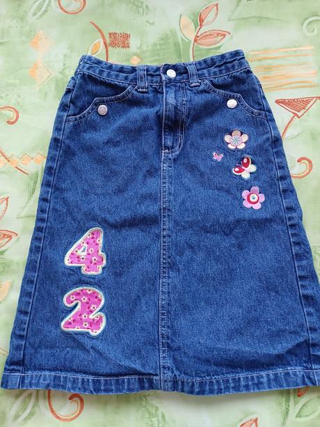 Dívčí džínová sukně h a m, h&m,116