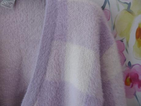 Luxusní,velmi jemný lila svetr lindex, lindex,152