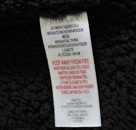 Zimní bunda vel. 3 - 6 m, primark,68