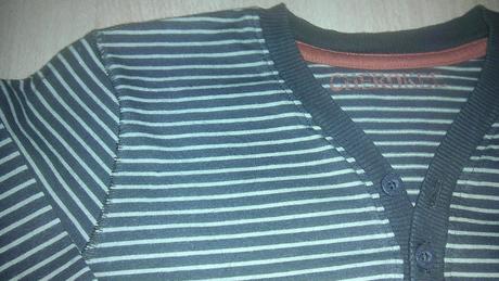 Pruhované tričko s gombíkmi, cherokee,116