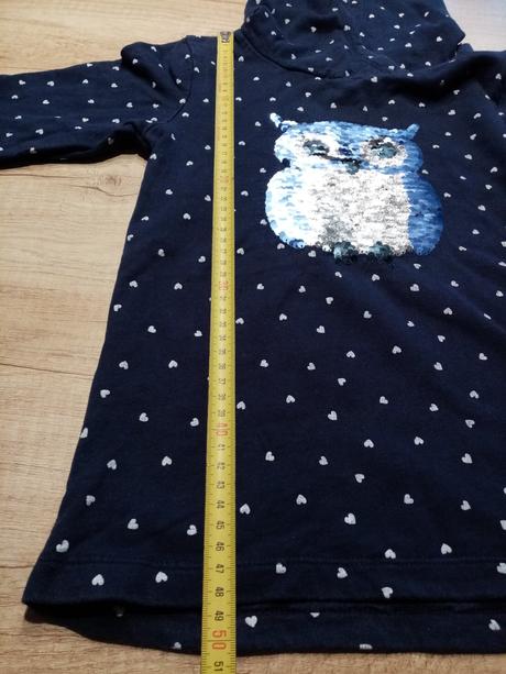 Měnící mikina topolino vel. 116/122, topolino,116