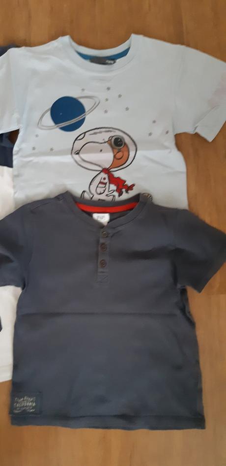 4 x tričko s krátkým rukávem vel. 116, dopodopo,116