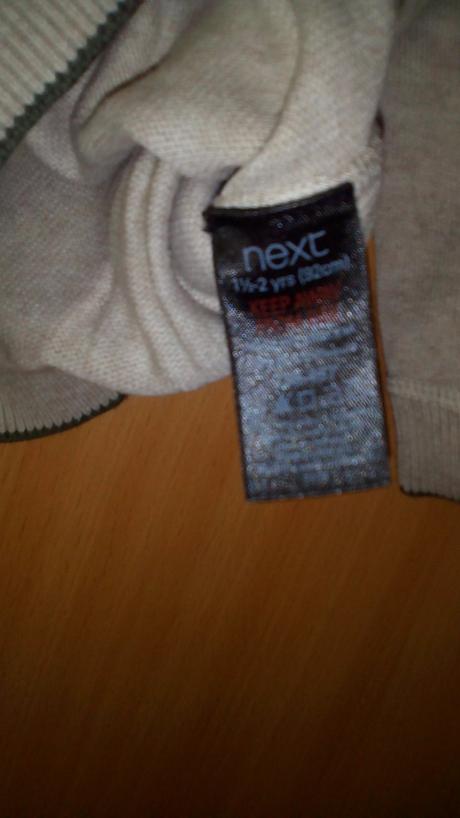 Slabý přízový svetřík, next,92