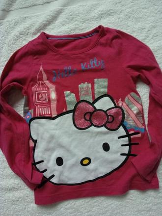 Tričko s kitty, marks & spencer,128