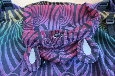 Ergonomické nosítko daggoo maxion + slintáčky,