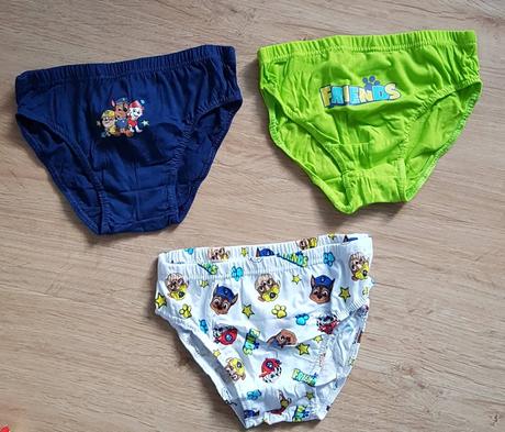 3pack slipy paw patrol, 98 - 128
