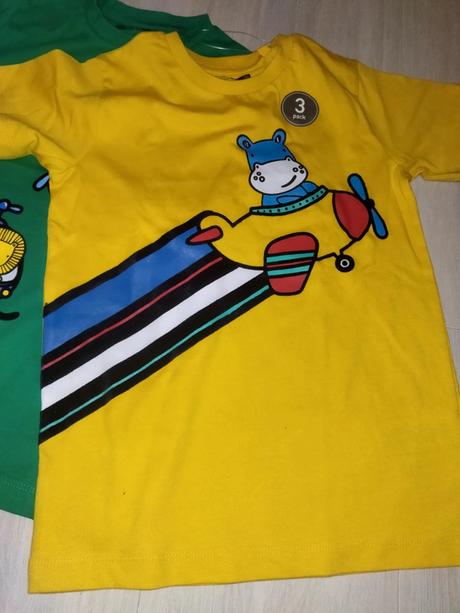 2x trička next 122, next,122