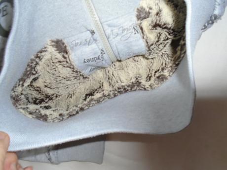 Mikina teplá kožíšek vel s - 164, s