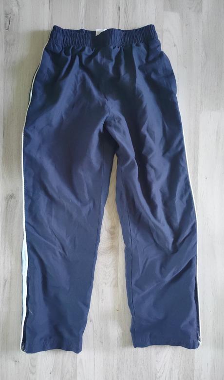 Šusťákové kalhoty s podšívkou vel. 122/128, c&a,122