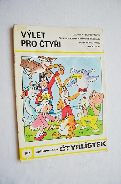 Dětský časopis čtyřlístek 167/ výlet pro čtyři,