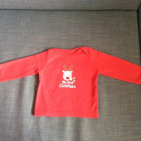 Vánoční tričko zn. mothercare, 80