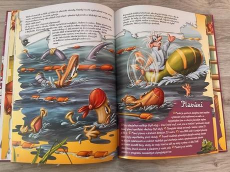 Kniha proferor chytrolín _sportovní den, 3d, 