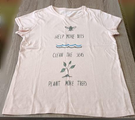 Dívčí triko světle růžové krátký rukáv, pepco,158