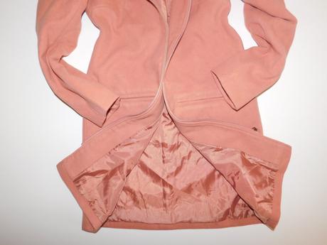 Dámský flaušový kabát s kapucí, bonprix,36