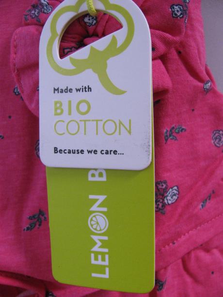 Bavlněné dívčí šaty s parádní gumičkou do vlasů, 98