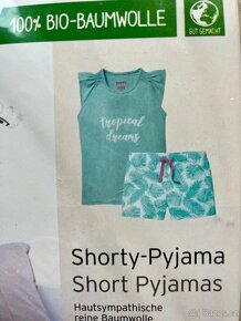 Krátké/letní/dívčí pyžámko vel.134/140, tchibo,134