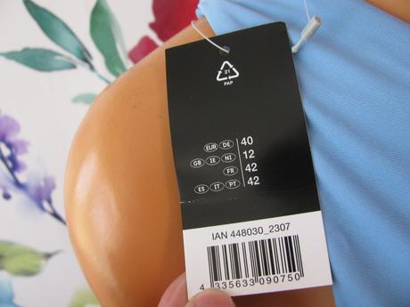 Dámské modré plavky esmara, esmara,40