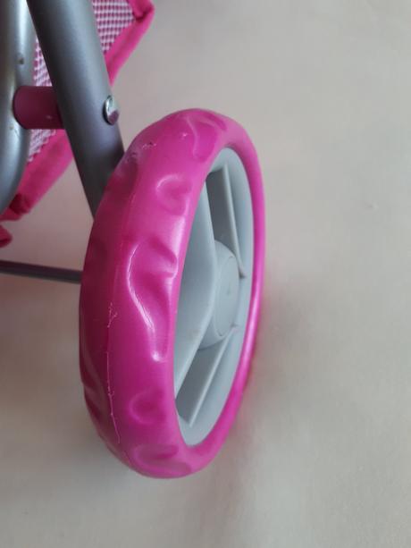 Kočárek pro panenky,trojkolka s panenkou se zvuky, 