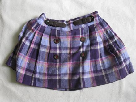 Karovaná sukně, f&f,98