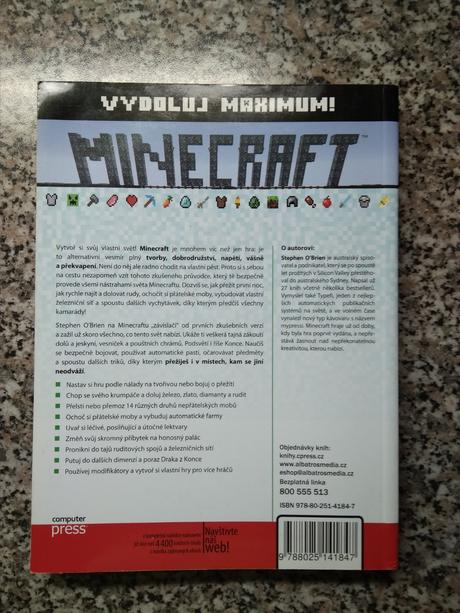 Vydoluj maximum minecraft, 