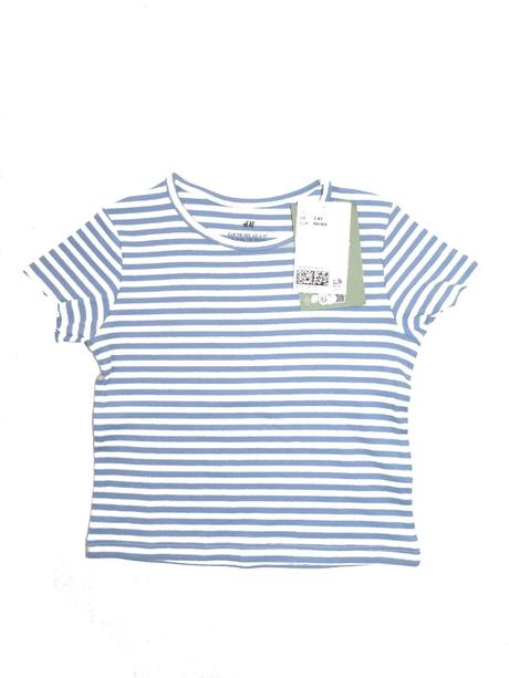 Hm bavlněné žebrované tričko vel. 104, h&m,104