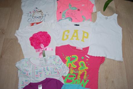 8x triko tričko i jednotlivě, 128