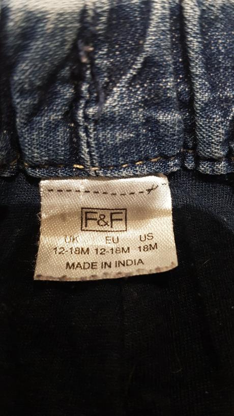 Krásné dětské džíny, f&f,86