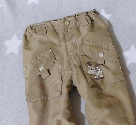 Vyteplené kalhoty okay vel.80/86, okay,86