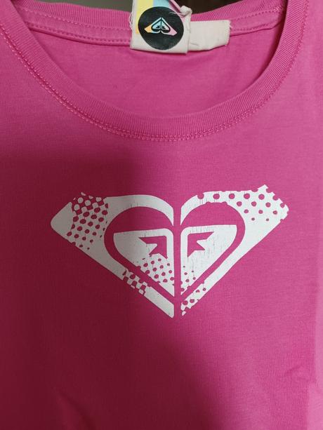 Růžové tričko roxy, roxy,140