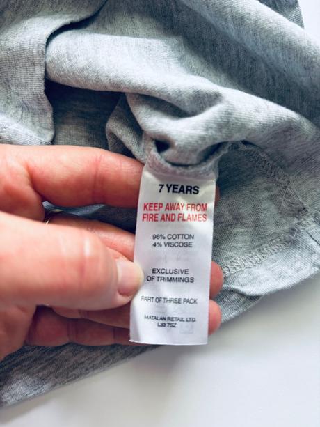 Triko šedé - v.7 let, urban rascals,122