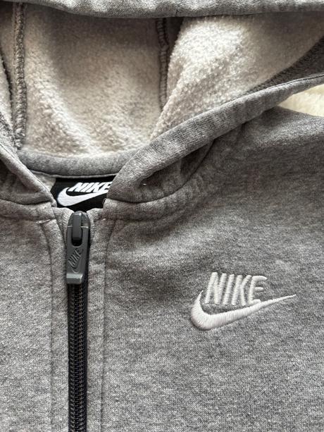 K1/ mikina šedá - v.122/128, nike,122