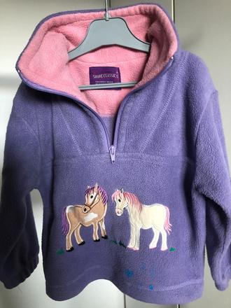 Flísová mikča s poníkama-koníkama, 104