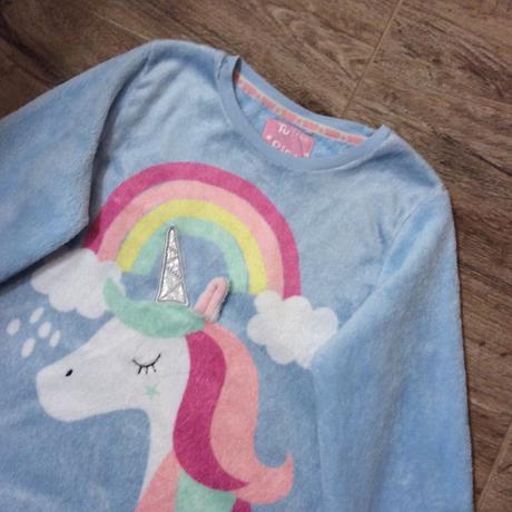 Chlupatková mikina s jednorožcem, tu,140