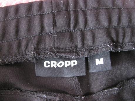 Černé sportovní kalhoty, tepláky cropp/unisex, m