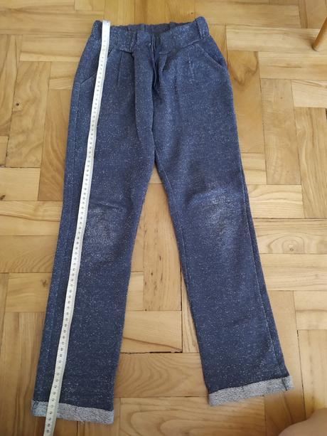 Tepláky se stříbrnou nití, pepco,128