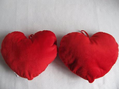 Plyšové hračky, nové zamilované srdíčka/polštáře, 