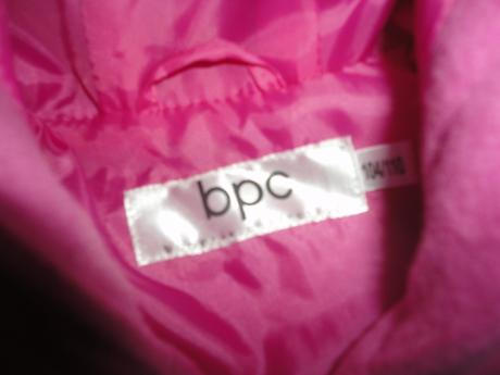 Krásný flaušový kabát bpc, vel. 104/110, 110