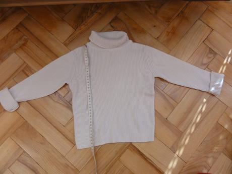 Bílý rolák v. 98-104, 3-4 roky, george,98