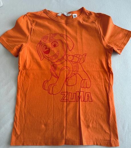 Tričko tlapková patrola, h&m,134