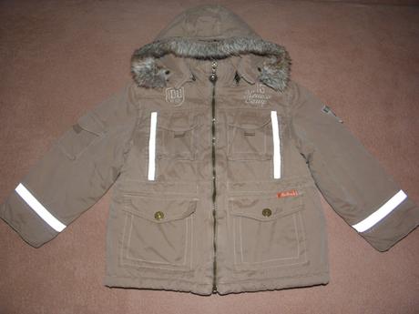 Hnědá zimní bunda zn. dodipetto vel.110/116, dodipetto,110