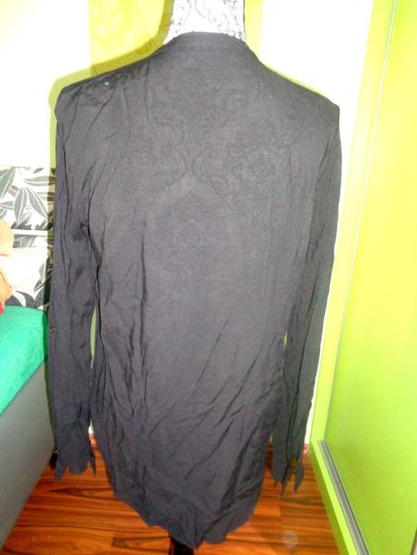 Dlouhá černá košile, terranova,l